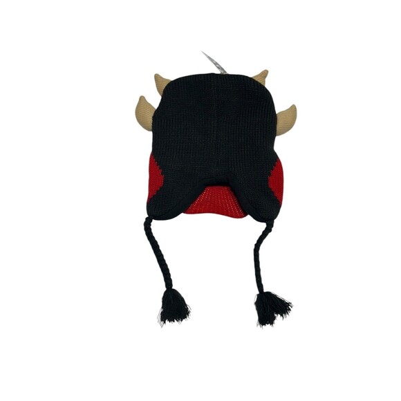 Disney Parks Authentic OG Star Wars Darth Maul Red & Black Beanie Hat One Size - Picture 6 of 10